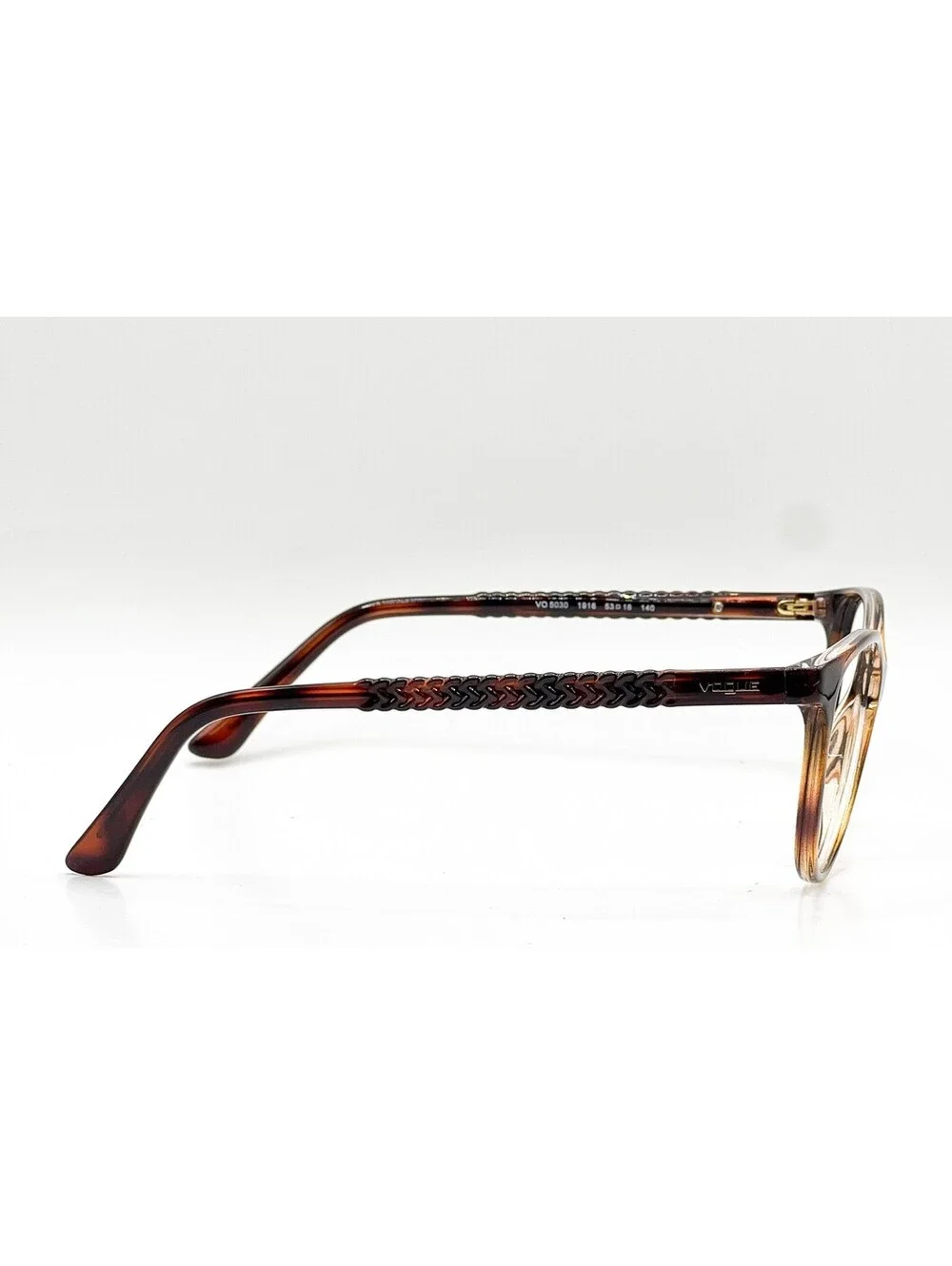 Vogue VO 5030 1916 Top Havana Transparent Authentic Eyeglass Frames 53-16